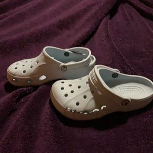 Light blue crocs